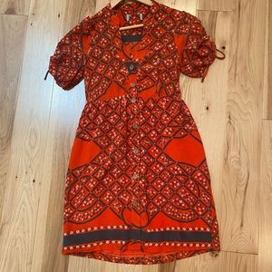 Anthropologie 100% silk dress